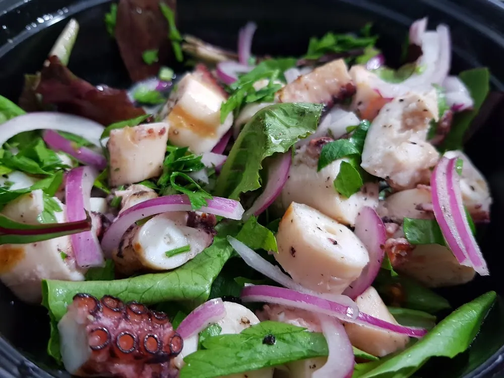Char Grilled Octopus Salad